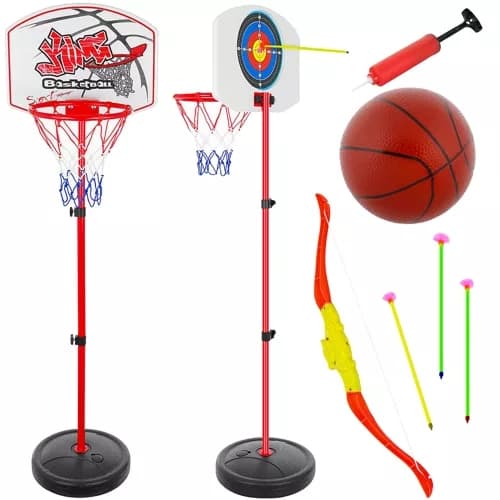 Basketball- og skytebanespillsett 23415