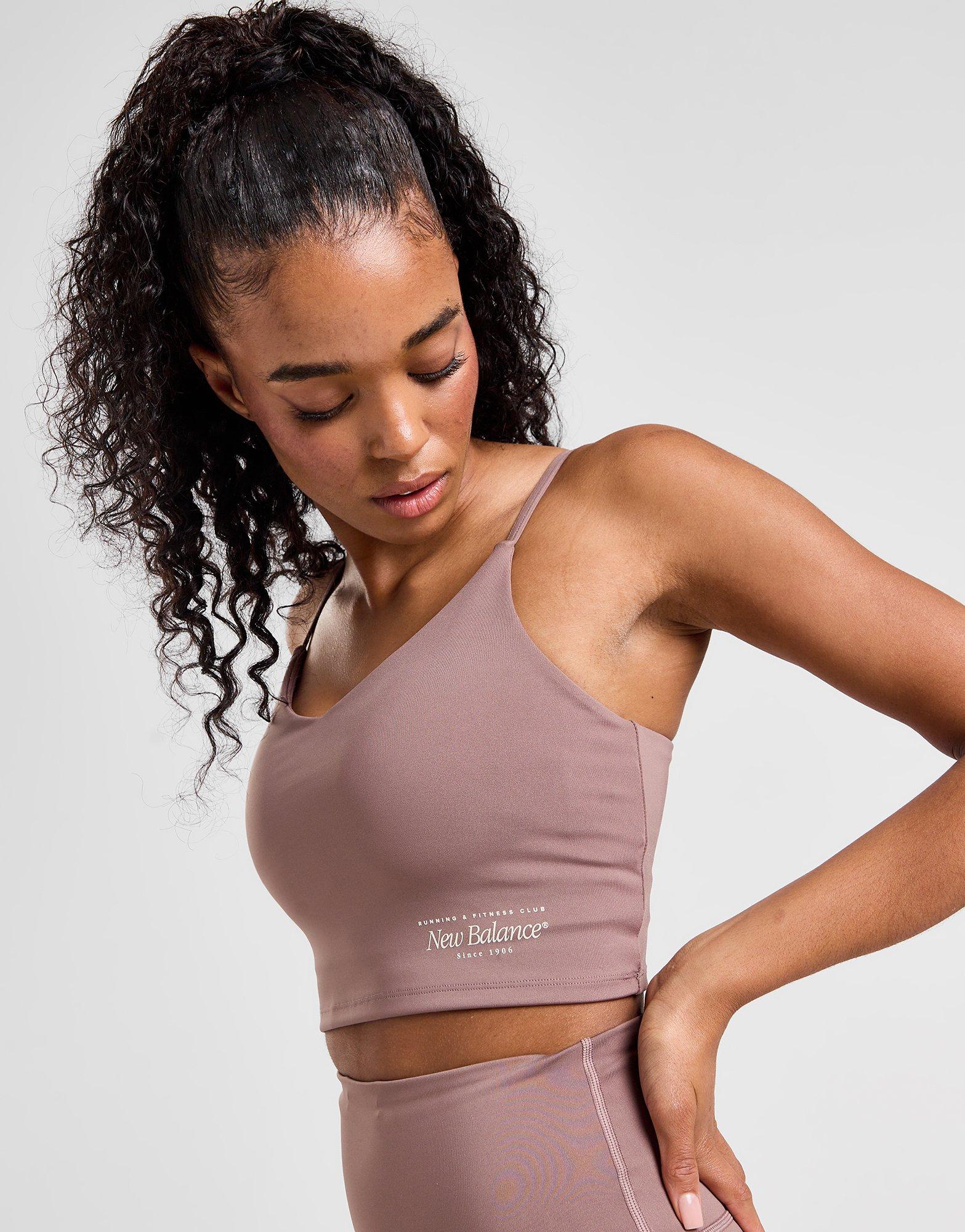 New Balance Brassière de Sport Script Femme