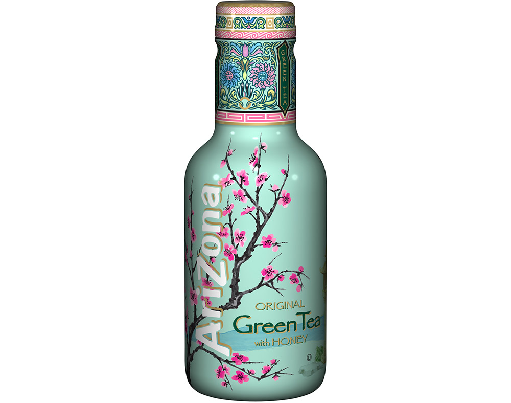 ICE TEA ARIZONA CHÁ VERDE COM MEL 500ML