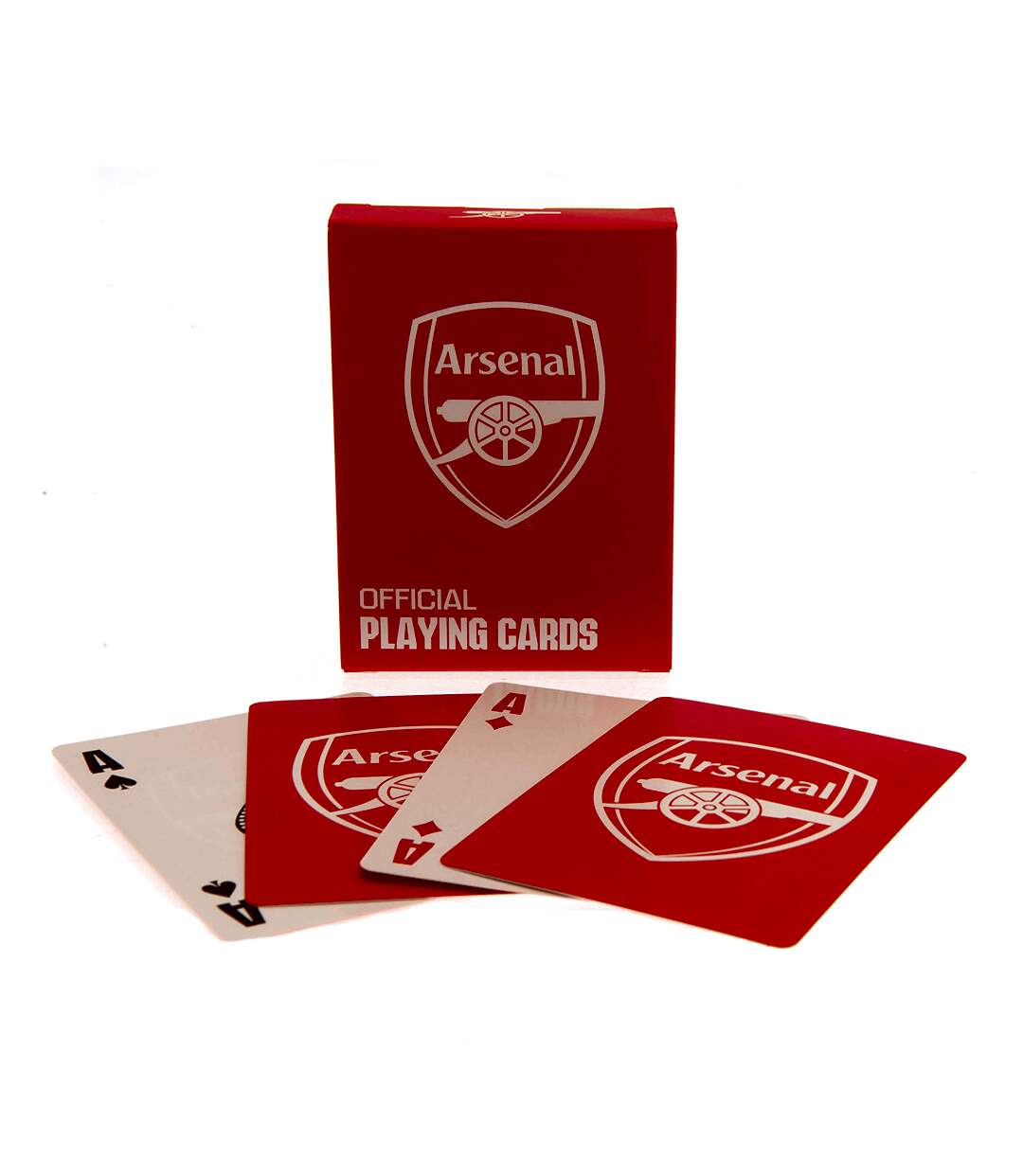 Arsenal FC - Jeu de cartes EXECUTIVE (Rouge / Blanc) (Taille unique) - UTTA11148
