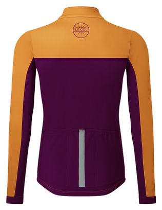 Veste Manches Longues Le Col Sport II Violet/Orange