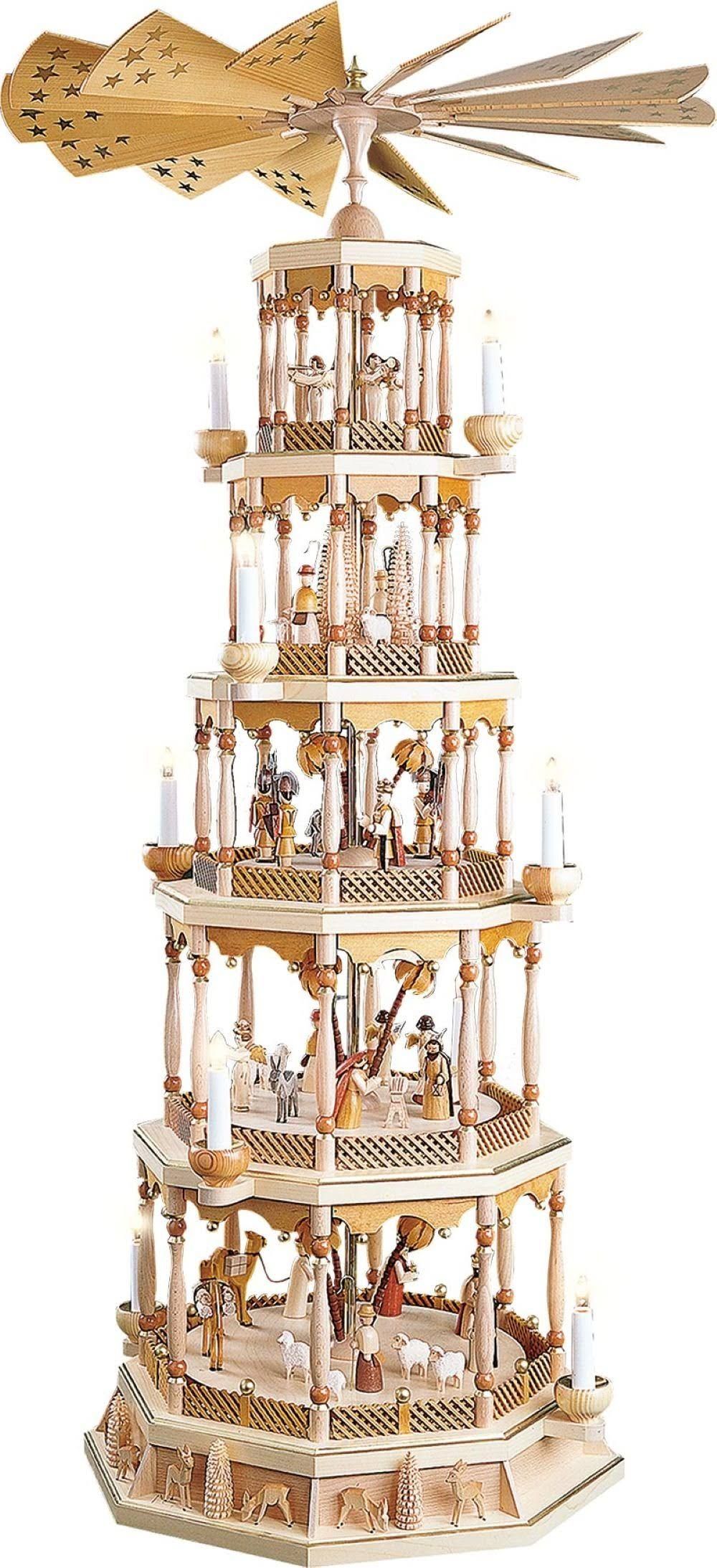 Richard Glässer Pyramide Christi Geburt
