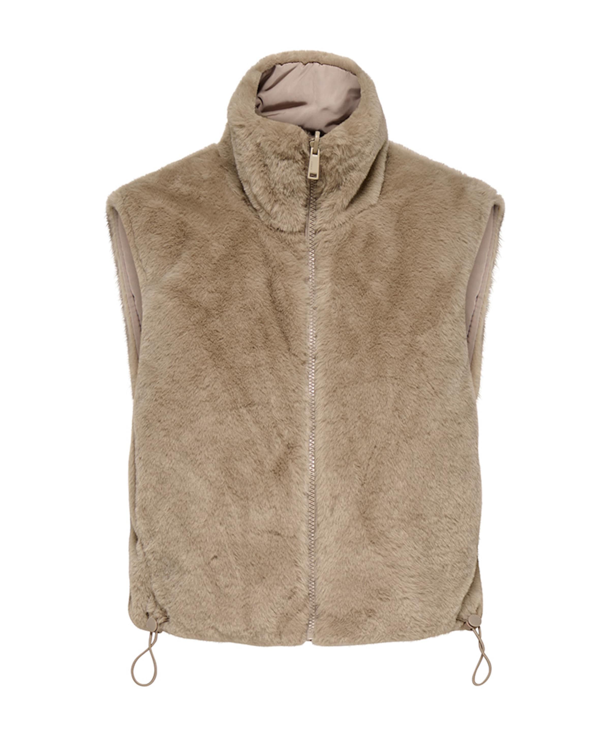 Only Dames gilet beige