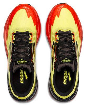 Chaussures Trail Brooks Catamount 3 Jaune/Rouge Homme