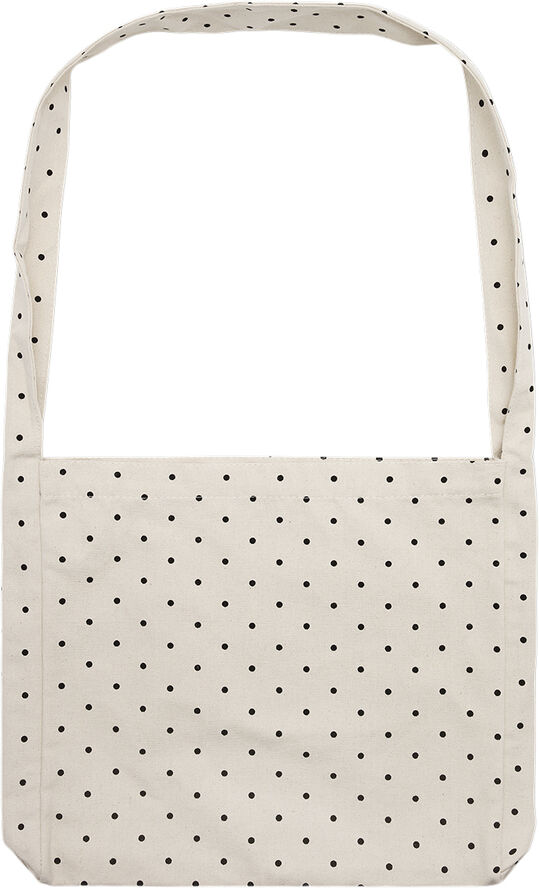 Moshi Moshi Mind dotted cross body bag Ecru/black dots