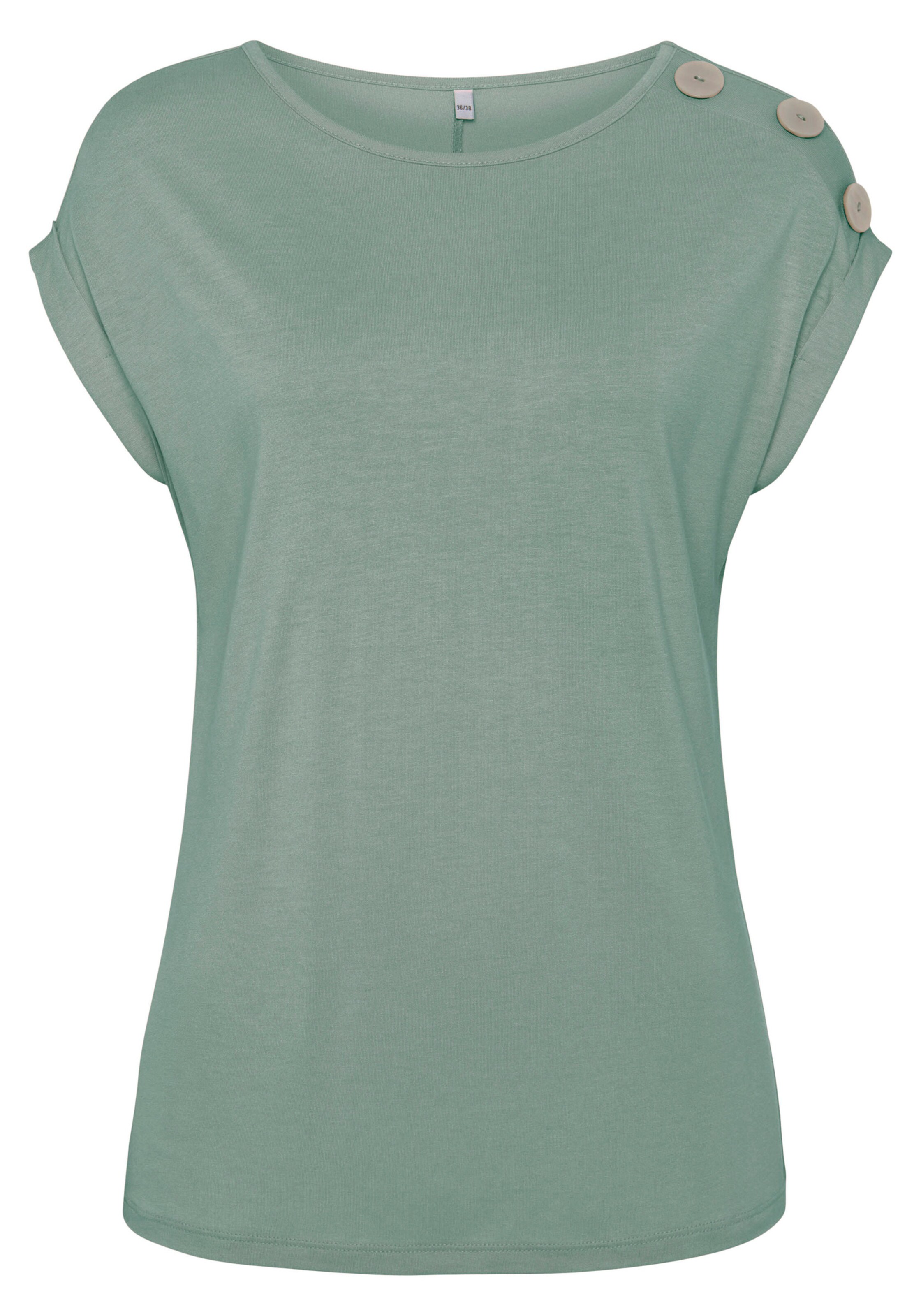 Buffalo Kurzarmshirt in khaki