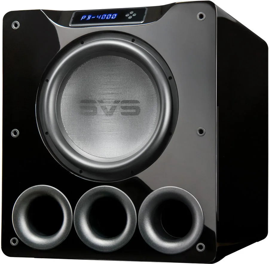 SVS PB-4000 Noir laqué Caissons de basses