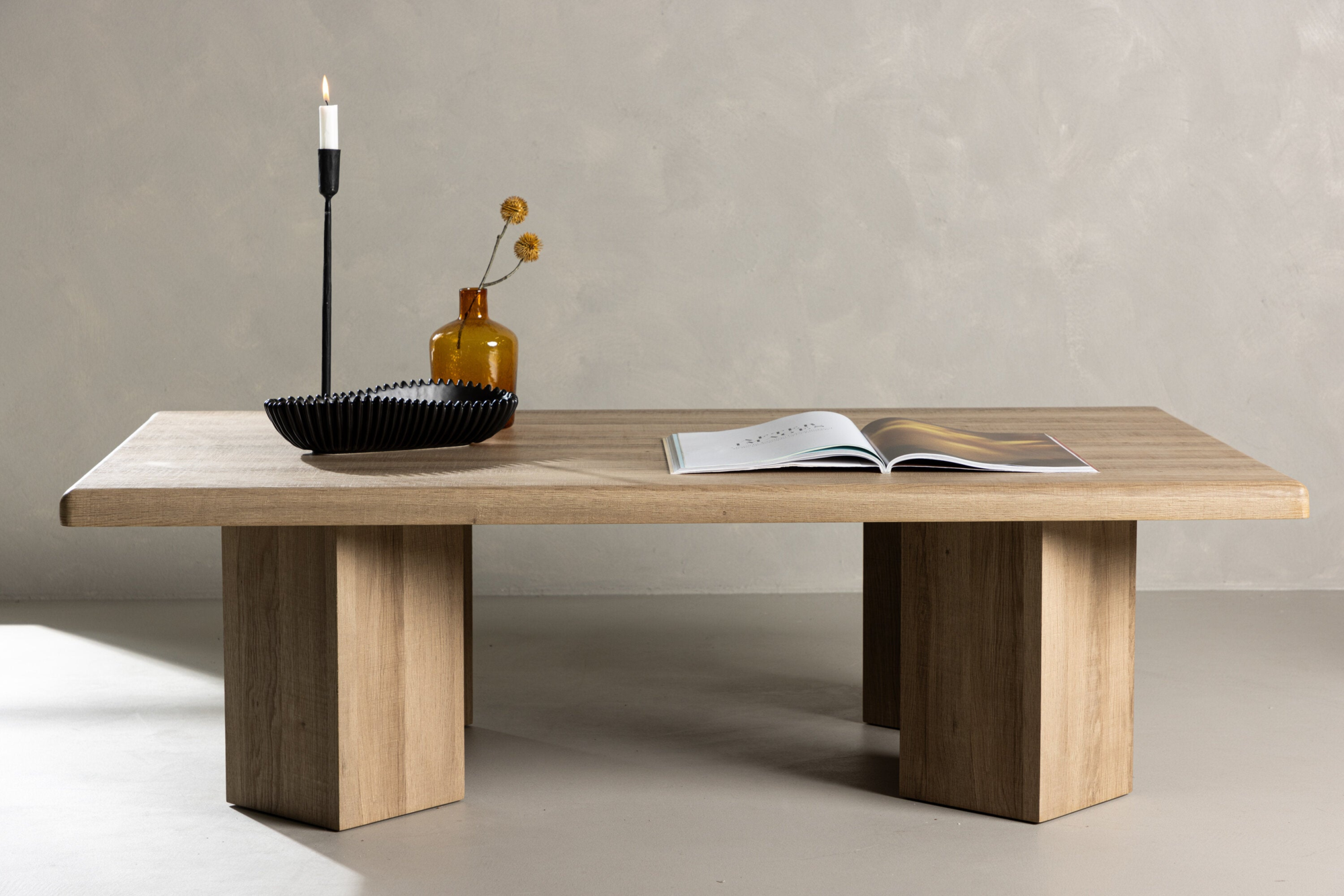 Henoa Salontafel - 140 x 80 cm - Naturel