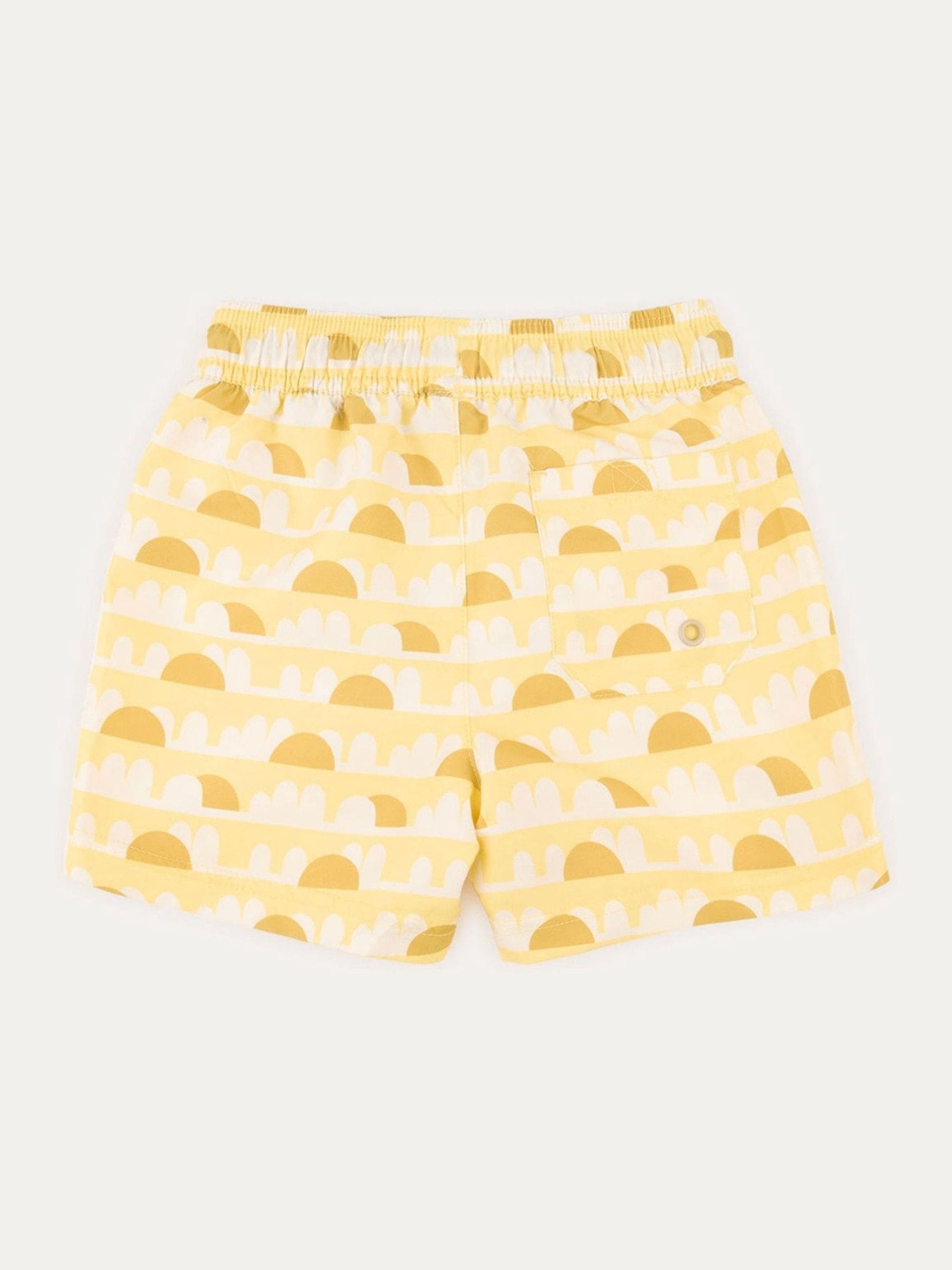 Geel - KIDLY BY MORI Swim Shorts