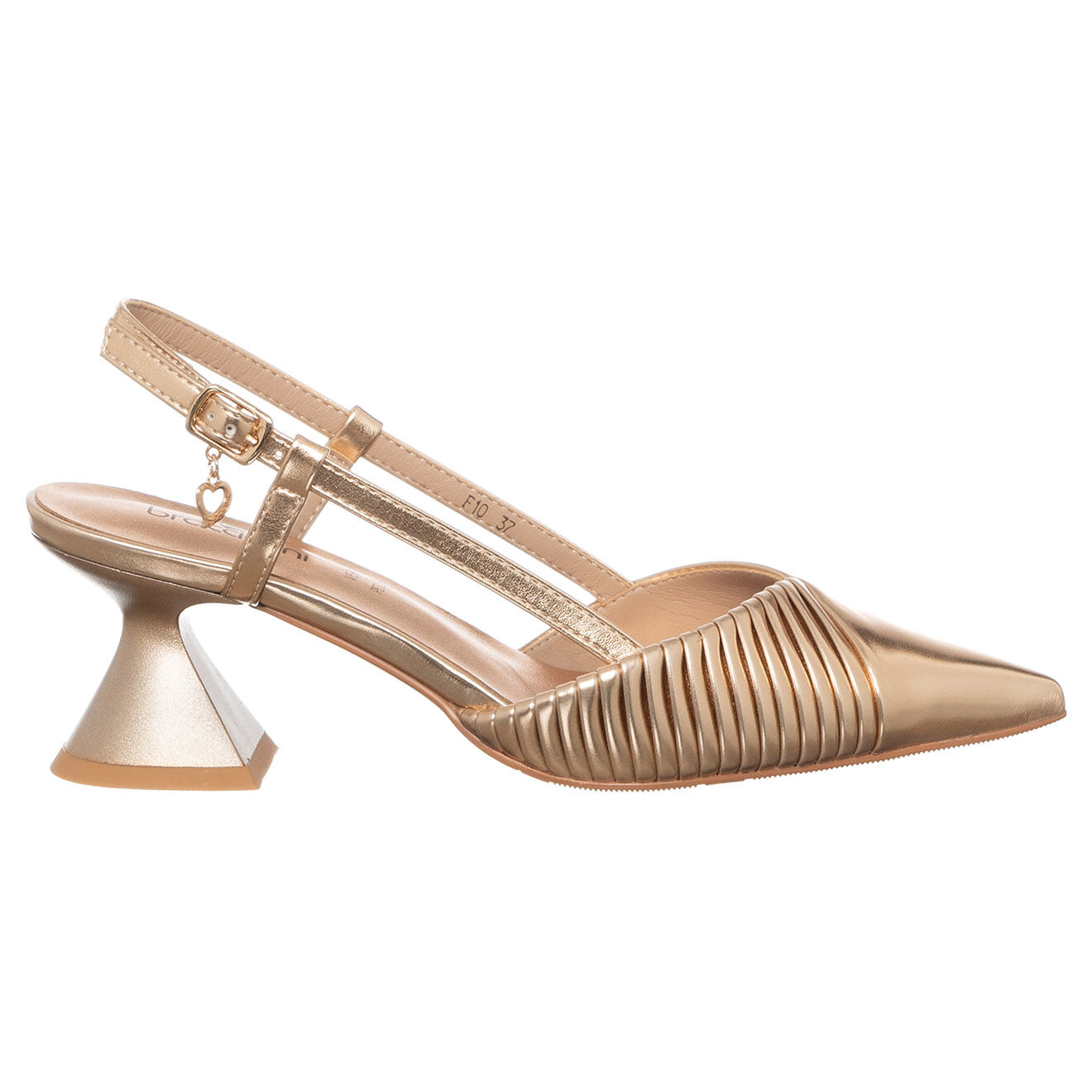 Tua By Braccialini Slingbacks Giulia dorés - Talon 5.5 cm