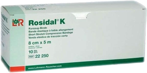 ROSIDAL K Kurzzug-Binde 8cmx5m, 10 Stück