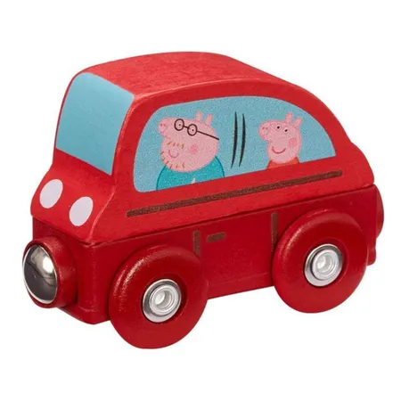 Boti Peppa Pig Holzfahrzeuge, 1 Stück, 4-fach sortiert
