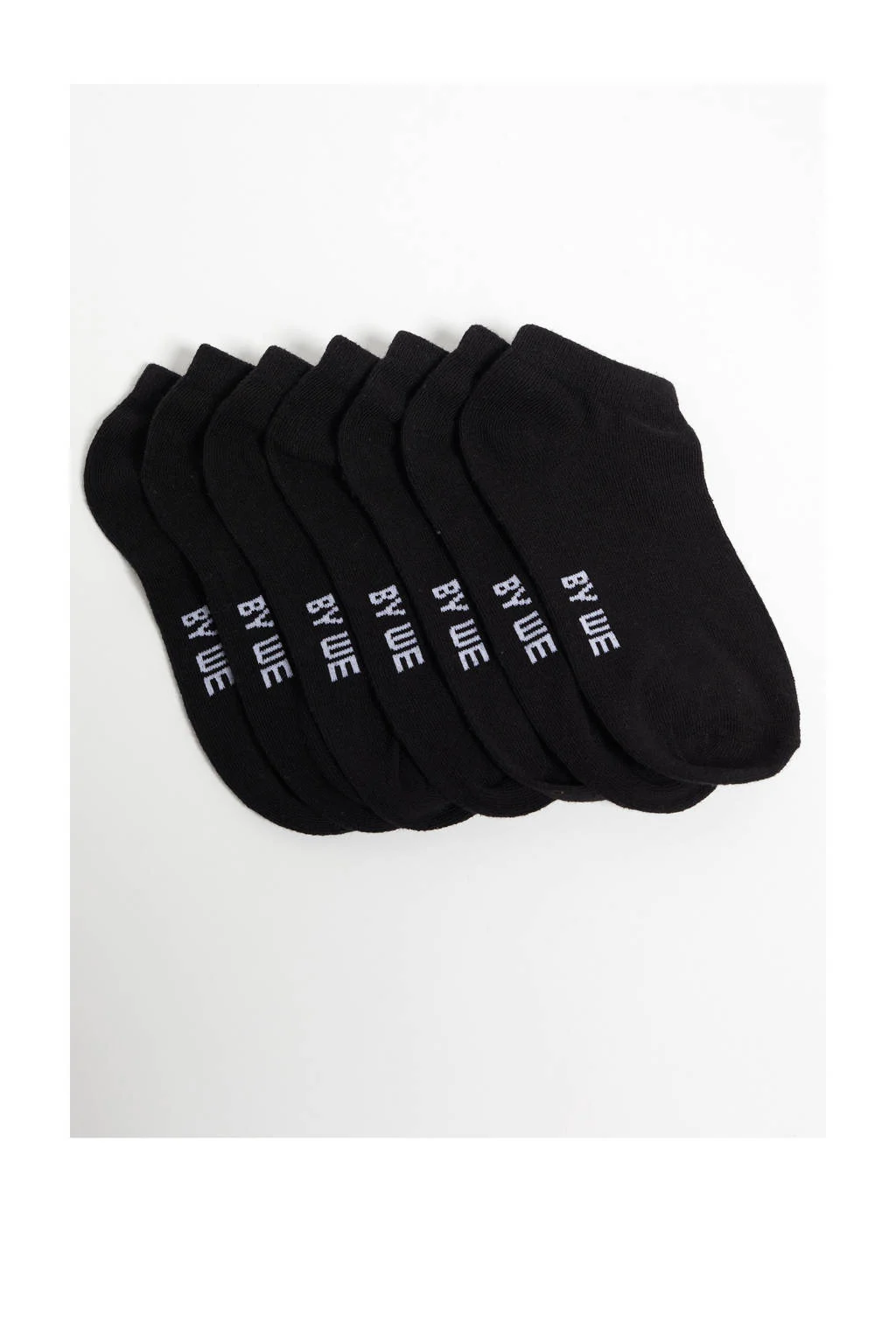 WE Fashion sokken - set van 7 zwart