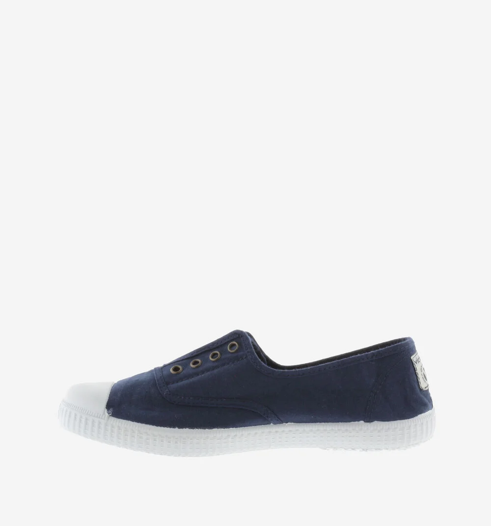 1915 INGLESA TENNIS TOILE DREC® ÉLASTIQUE Baskets en toile avec élastique pour femme MARINO