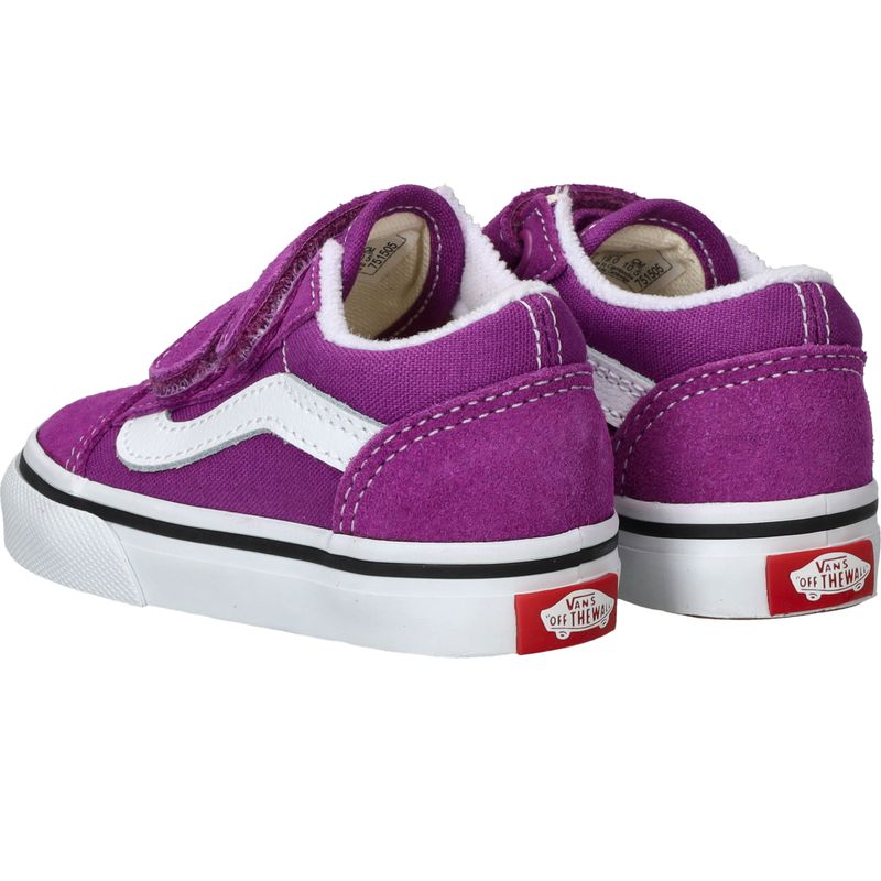 Vans Old Skool V Color Theory Sneakers Paars Meisjes