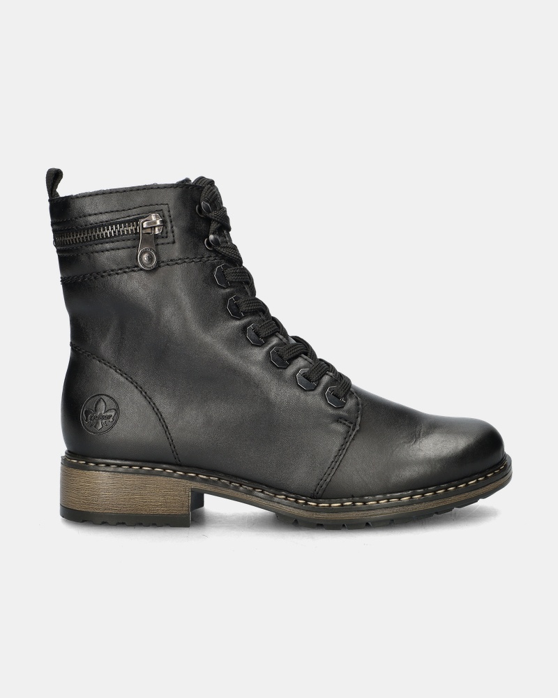 Rieker Veterboots  - zwart