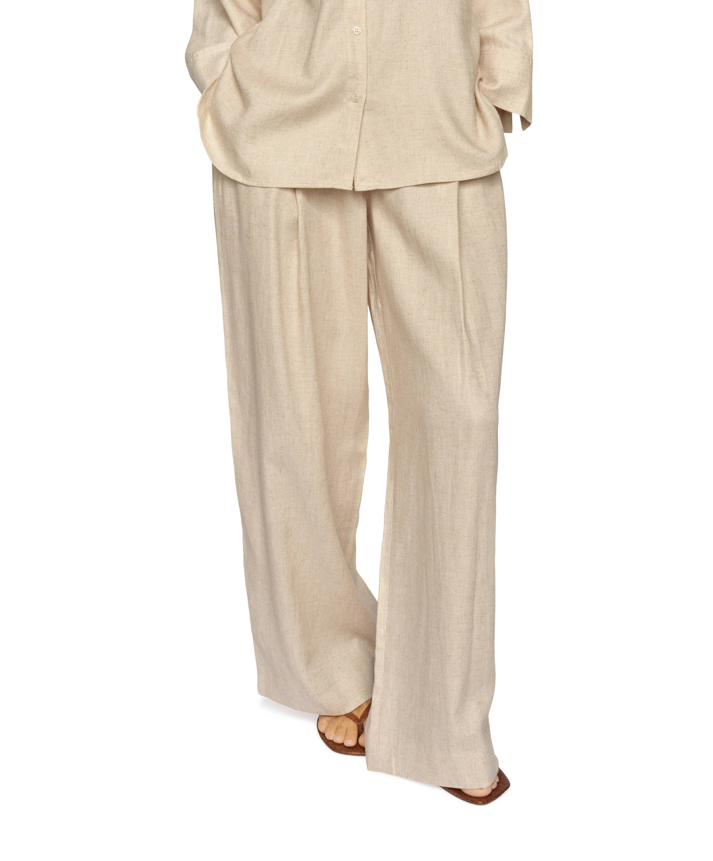 Mos Mosh MMIssa Coleen dames broek grijs
