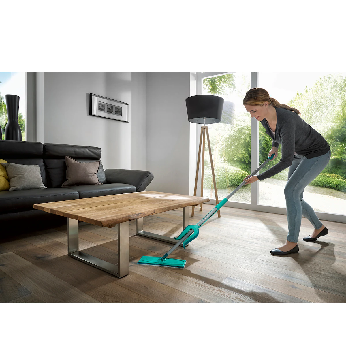 Leifheit Picobello M x 33 cm Green