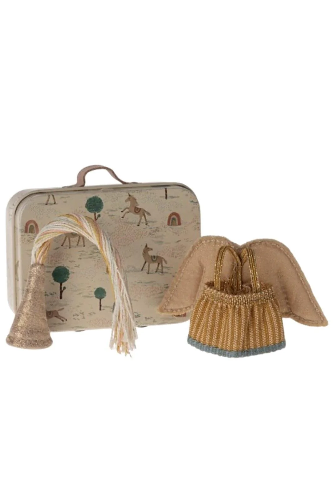 Maileg Fairy Clothes In Suitcase, Little Sister Mouse
