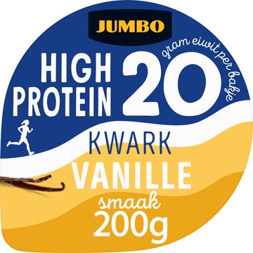 Jumbo High Protein Kwark Vanille Smaak 200 g