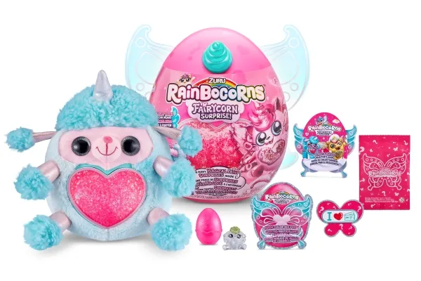 RAINBOCORNS 09238 Fairycorn Suprise. surprise egg with unicorn mascot mix price per 1 piece