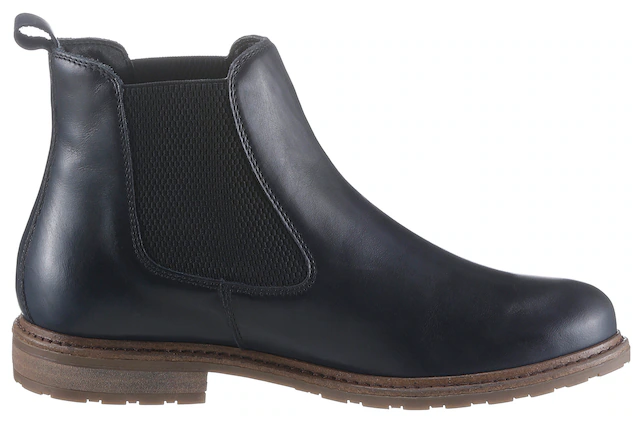 Tamaris Chelseaboots  mit beidseitigem Stretcheinsatz