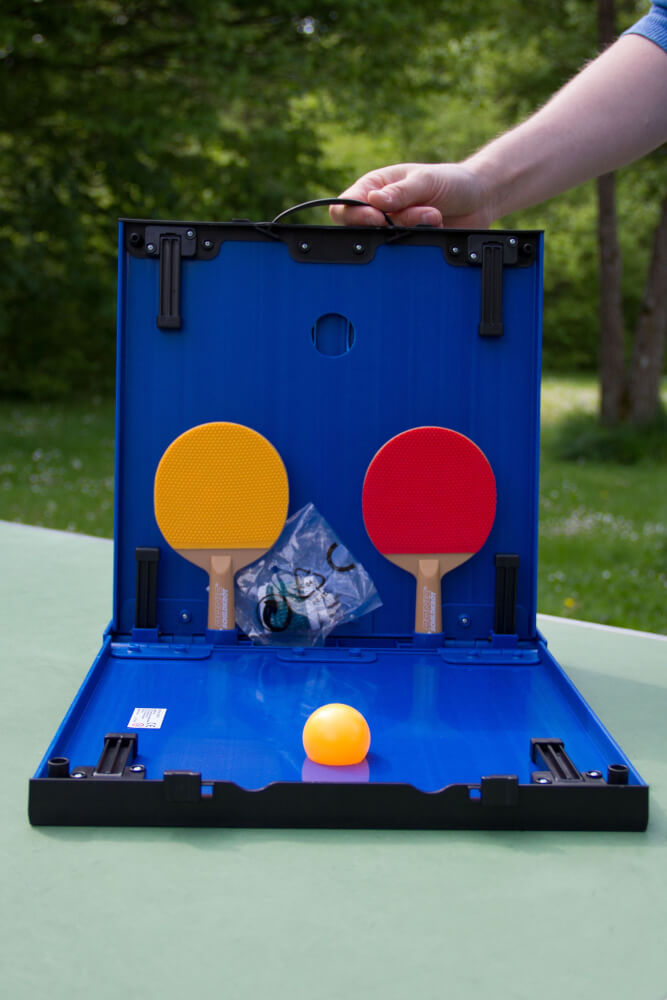 Donic-Schildkröt - TT-Tisch Minitisch-Set MINI (Spielfläche 66 x 33cm, H= 9cm)