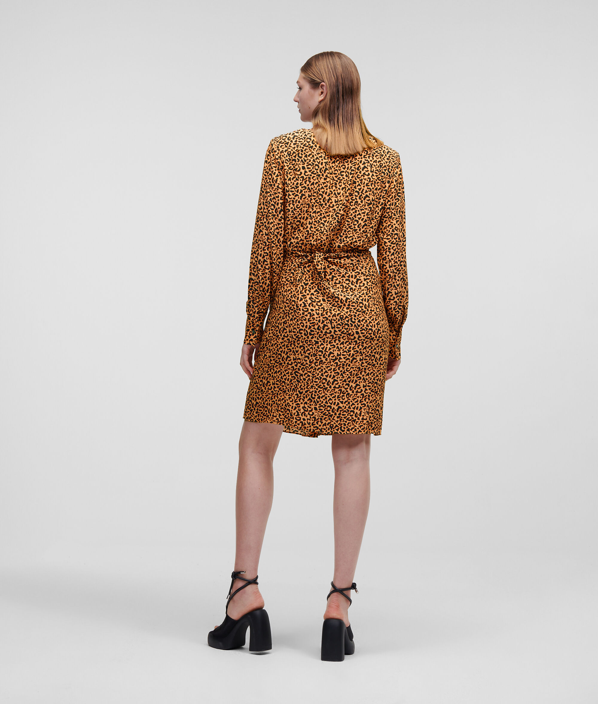ROBE CHEMISE IMPRIMÉE LÉOPARD