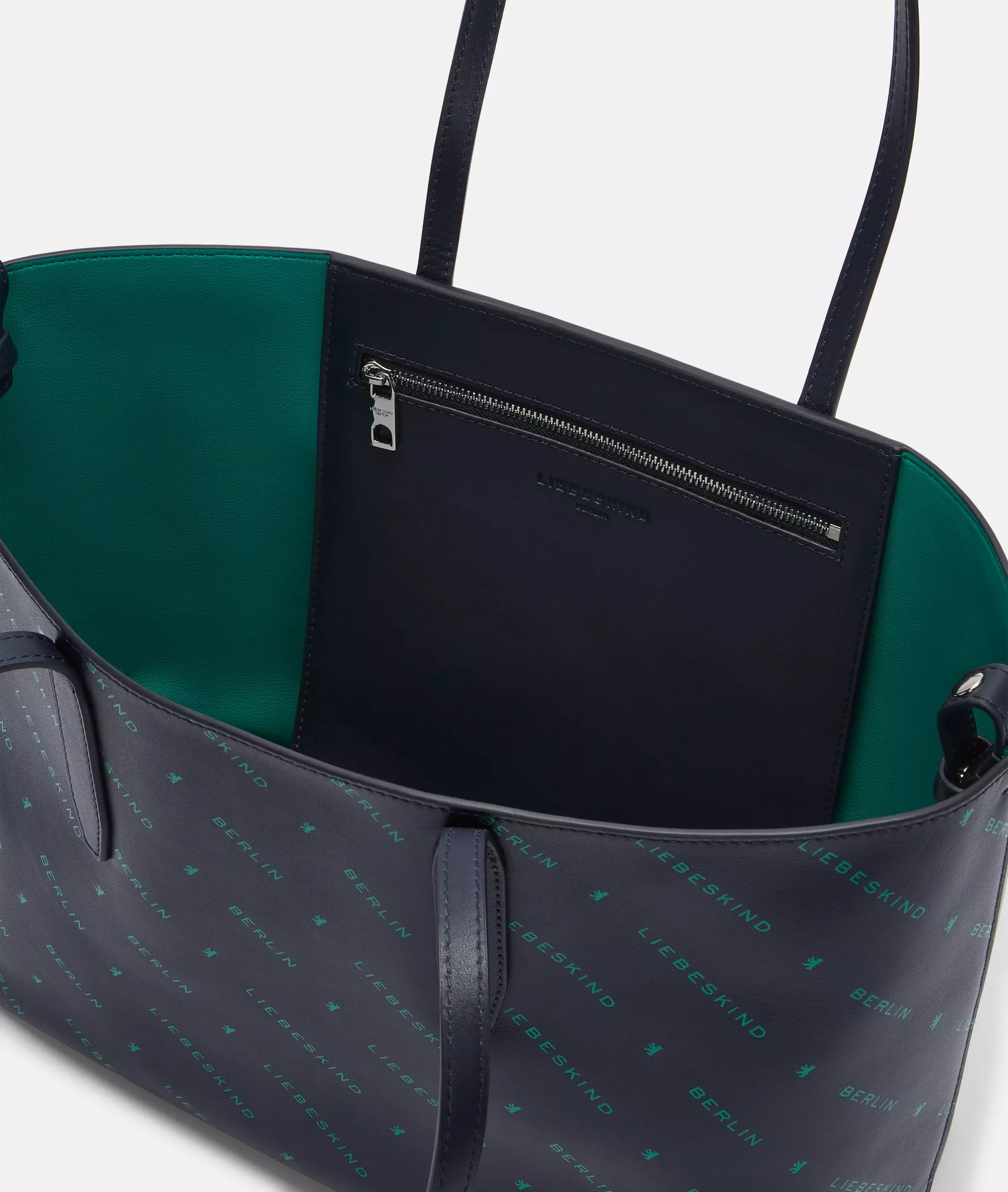 Monogram Shopper M Nappa leather shopper with Liebeskind Berlin lettering