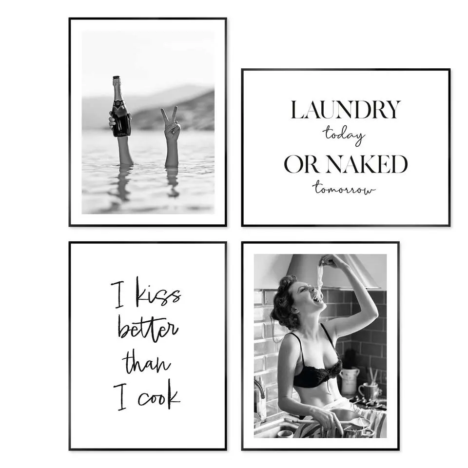 Set poster met lijst - Humor bundle