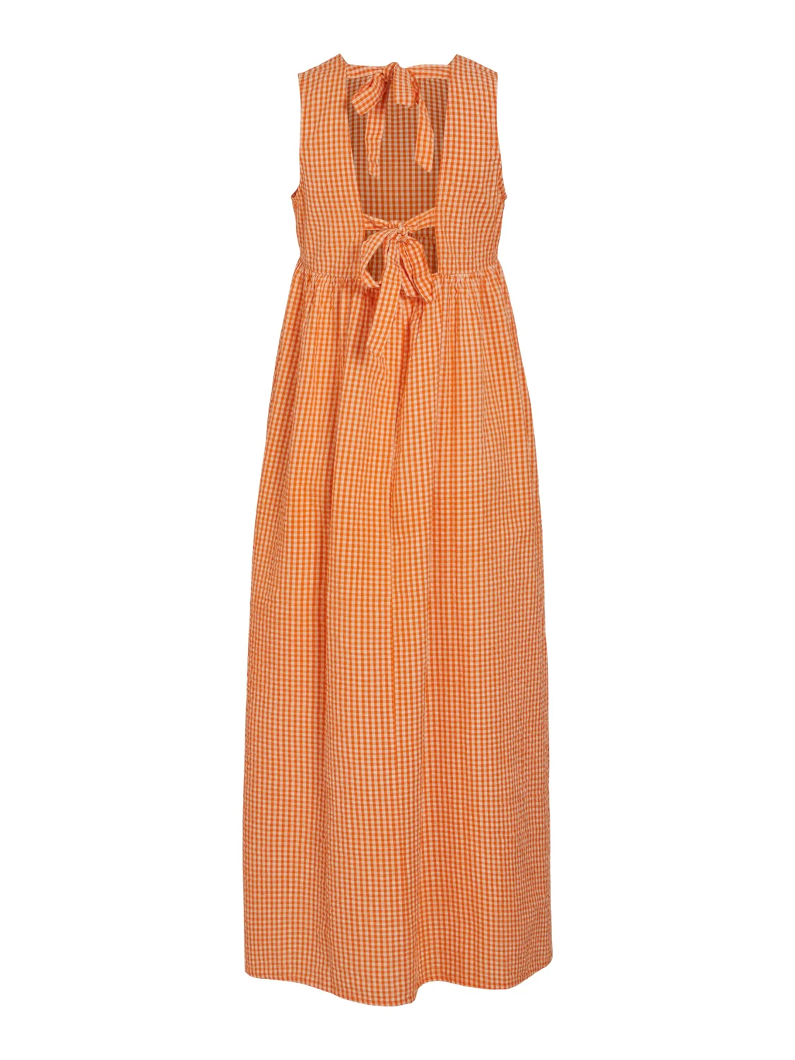 Vila  Vinalua midi kjole - Sun Orange
