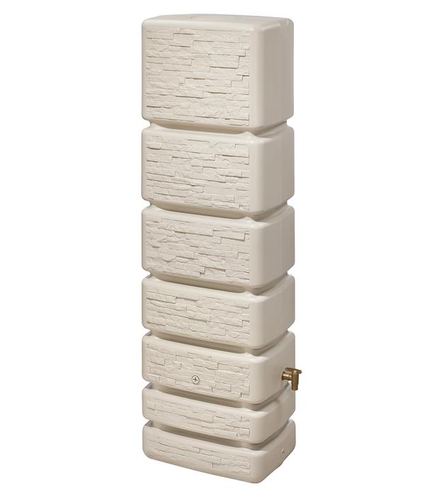 4rain Wandtank Slim Stone Decor, 350 l, ca.