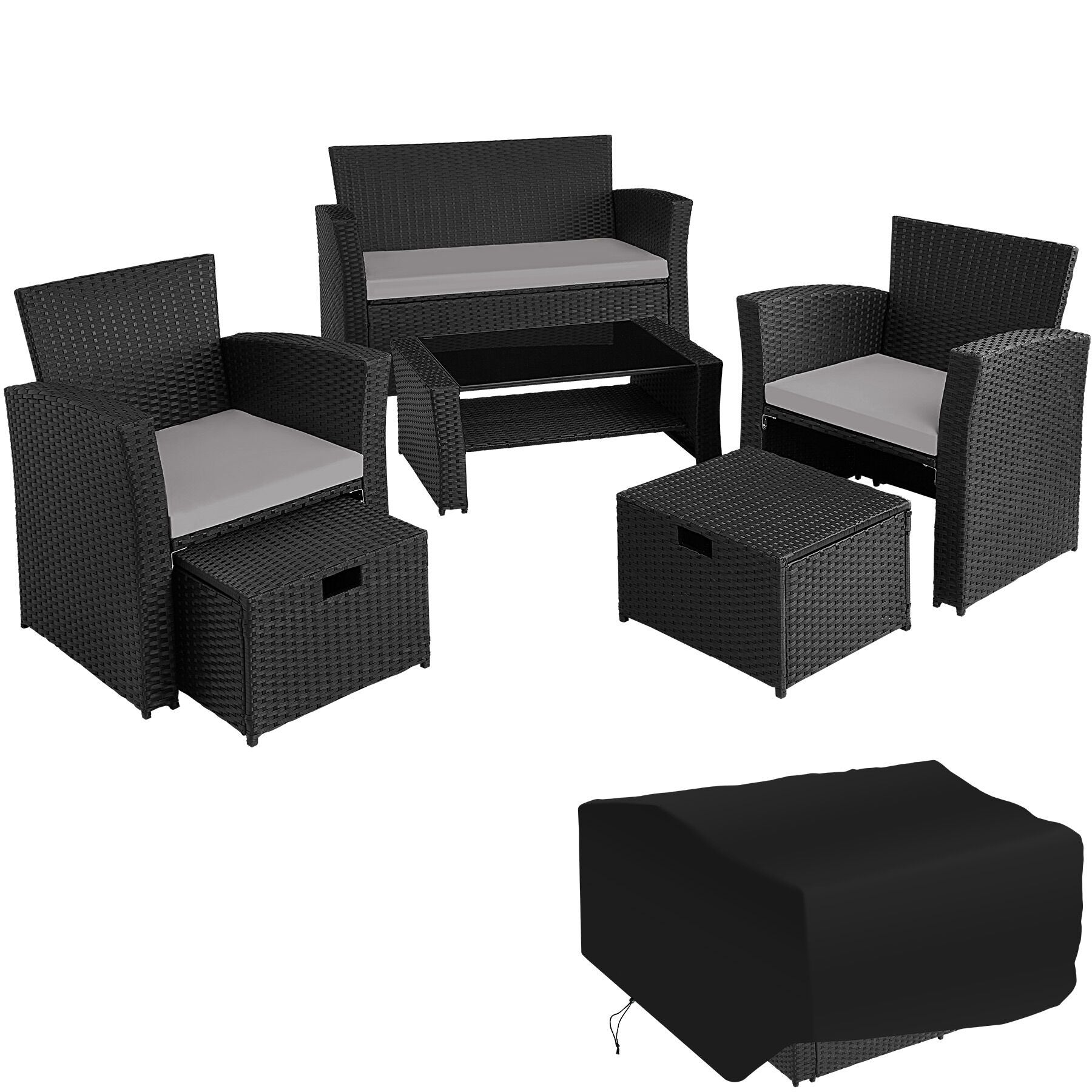 Rattan Sitzgruppe Modena