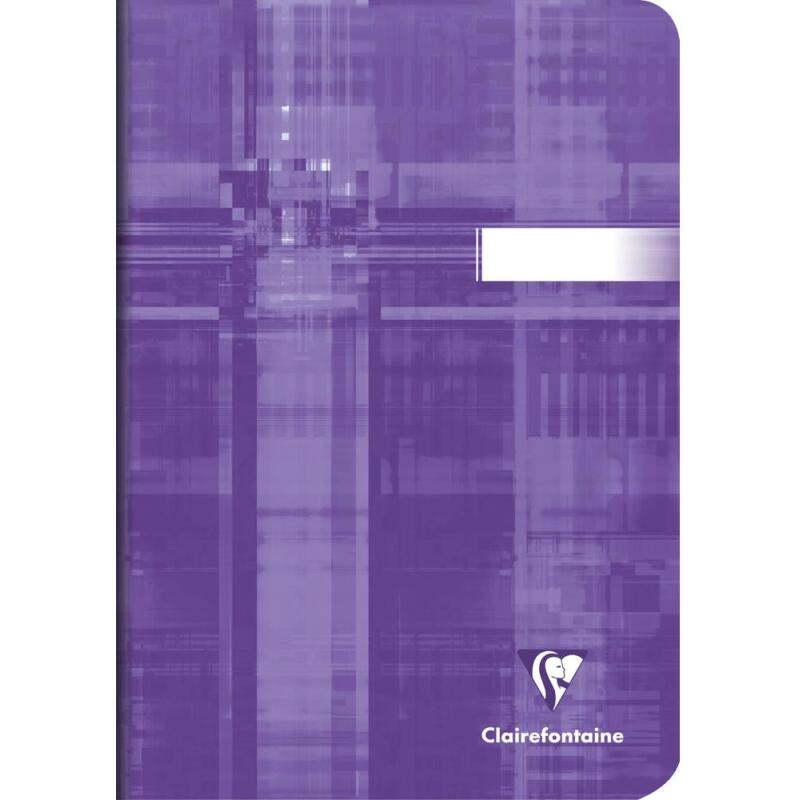 Carnet piqué 14,8x21cm 48 pages petits carreaux Couleur aléatoire - Assortis