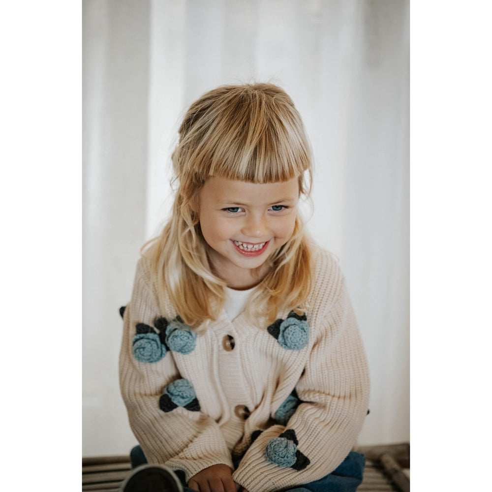 Køb Fliink Sandshell Cool Flower Cardigan