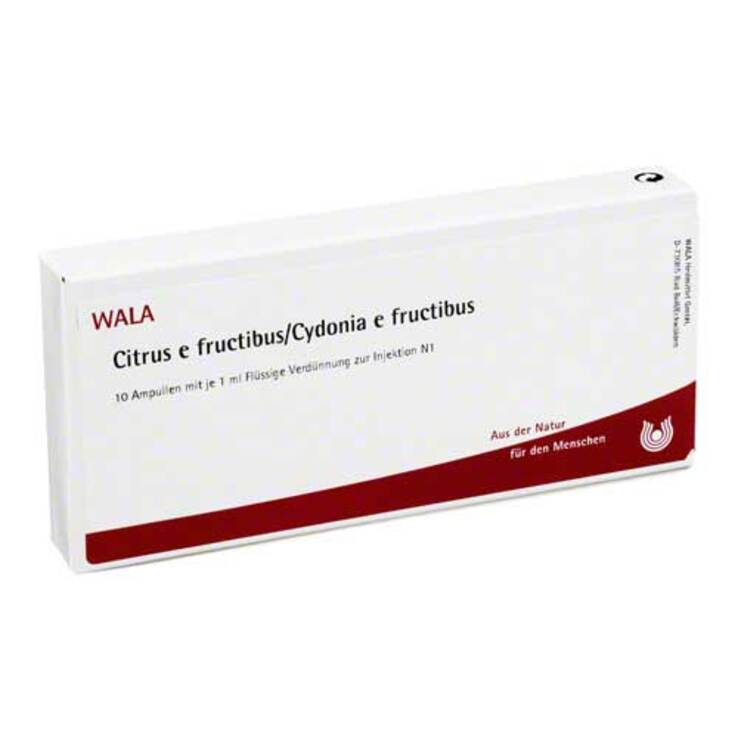 Citrus E Citrus e fructib. Cydonia e fructib. Ampullen, 10X1 ml