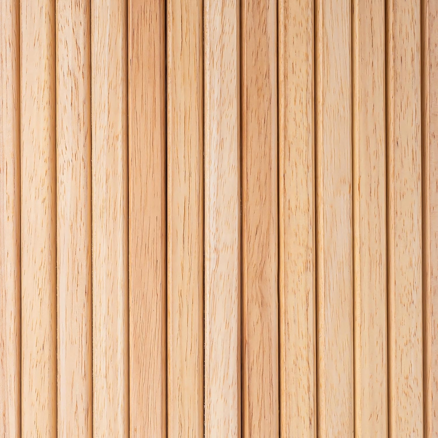 SHYFOY Rund Couchtisch Massivholz 90cm, Hochwertiger Wohnzimmertisch aus MDF & Massivholzleisten, Robuster Sofatisch in Holzoptik für den Alltag