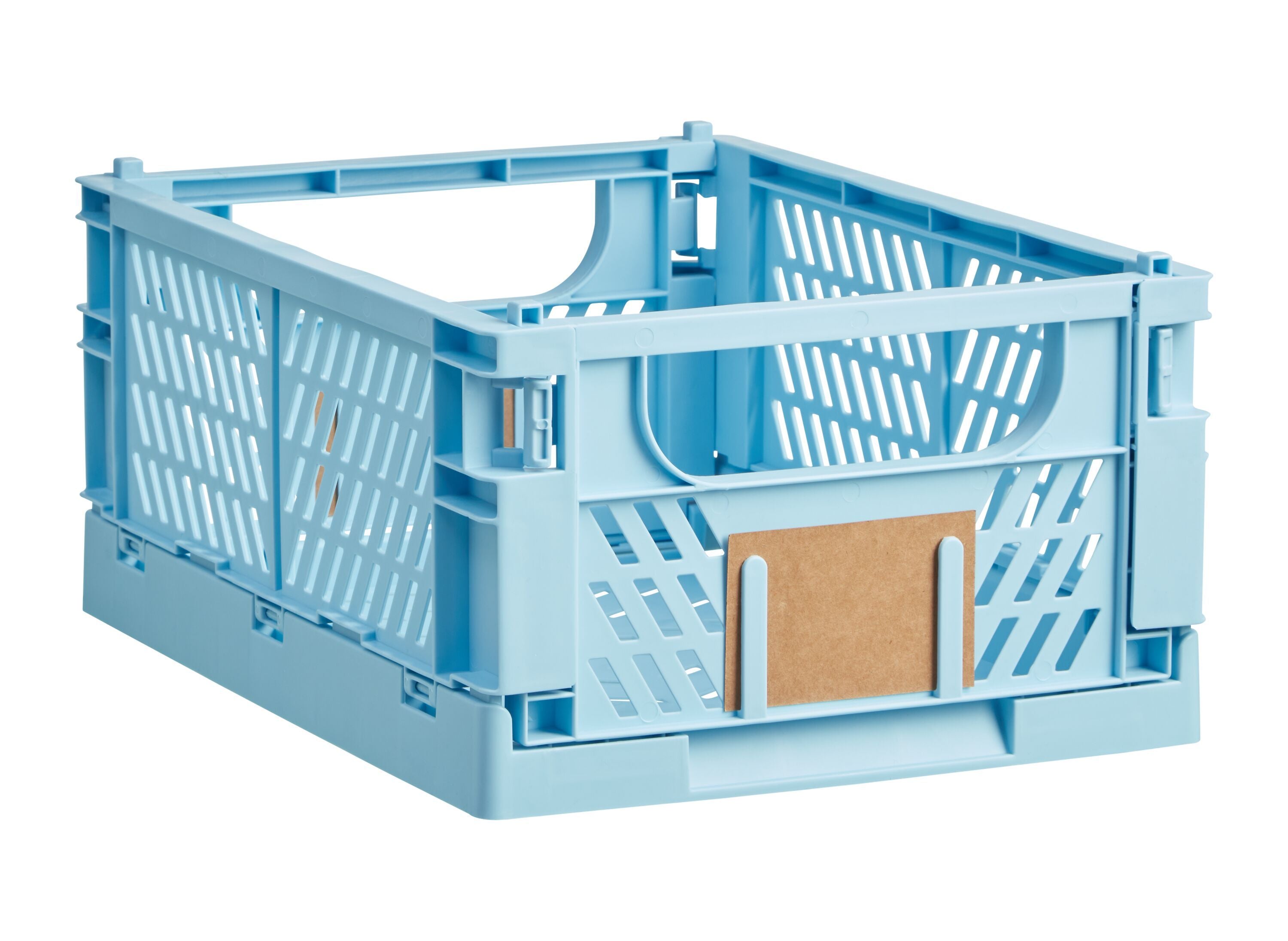 FELIX S Klappbox - Hellblau / B: 25.0 cm x T: 34.0 cm x H: 4.0 cm