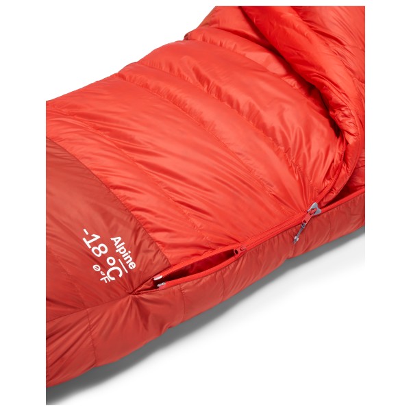 Rab - Alpine -18C / 0F - Sac de couchage en duvet