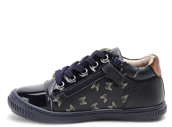 Aster boots bottine enfant fraterfly bleu