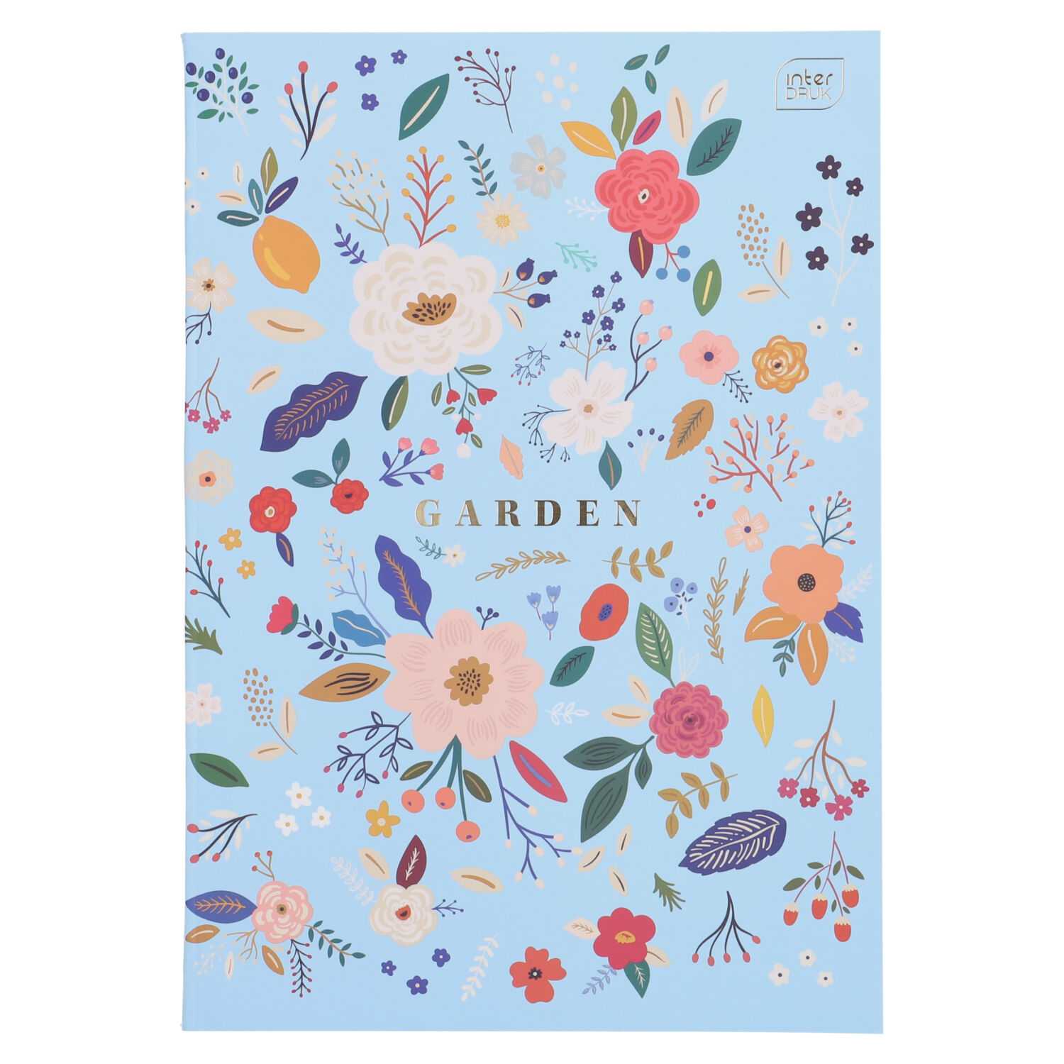 Notizbuch A4 60 Blatt kariert Garden