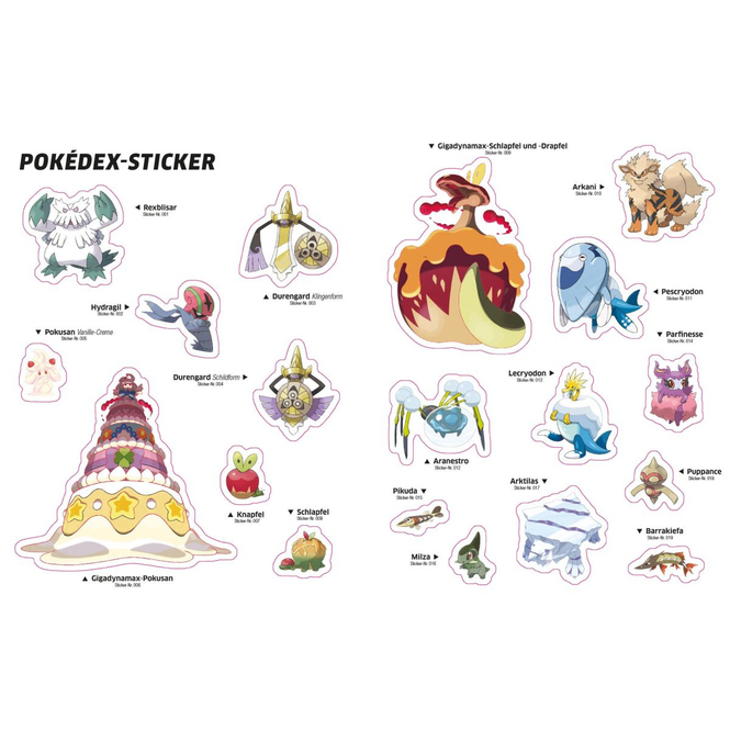 Pokémon - Das ultimative Stickerbuch - Galar-Region