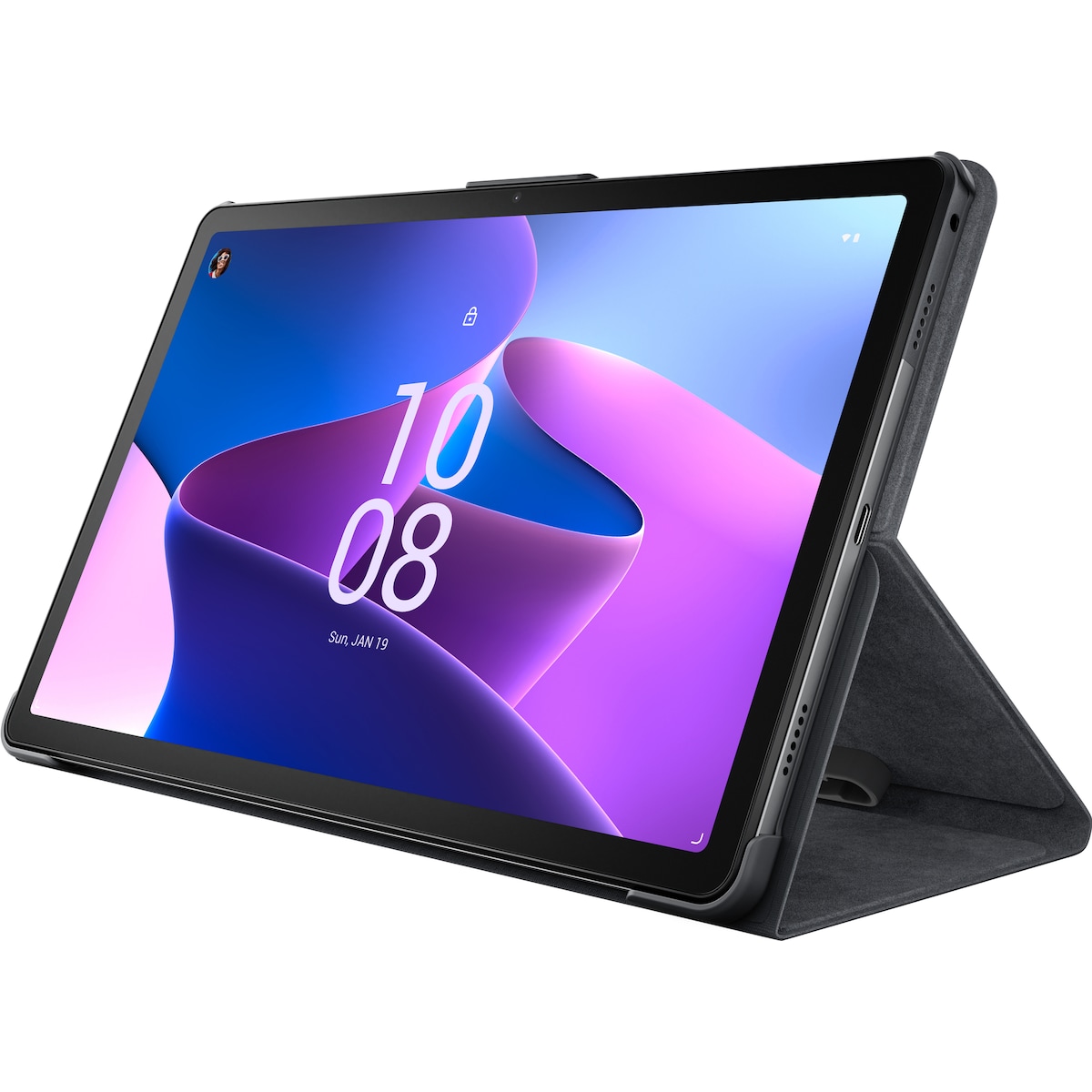 Lenovo Tab M10 Plus (3. gen.) deksel til nettbrett (grå)