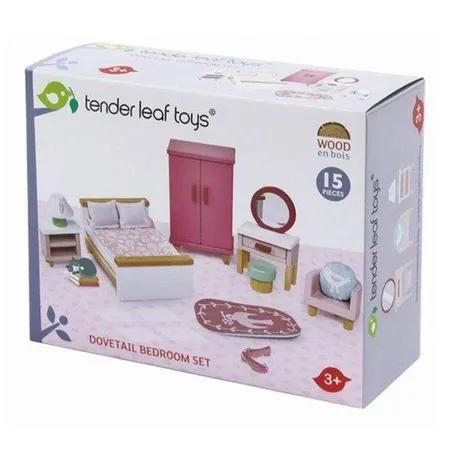 tender leaf toys Schlafzimmer für Puppenhaus