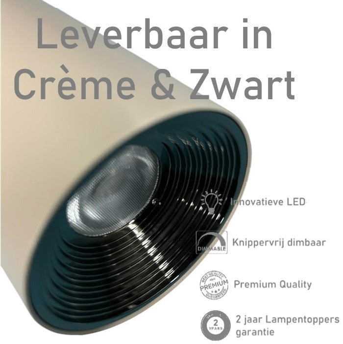Freelight Wandlamp Picchio CrÃ¨me LED 5.4 Watt incl. Touchdimmer