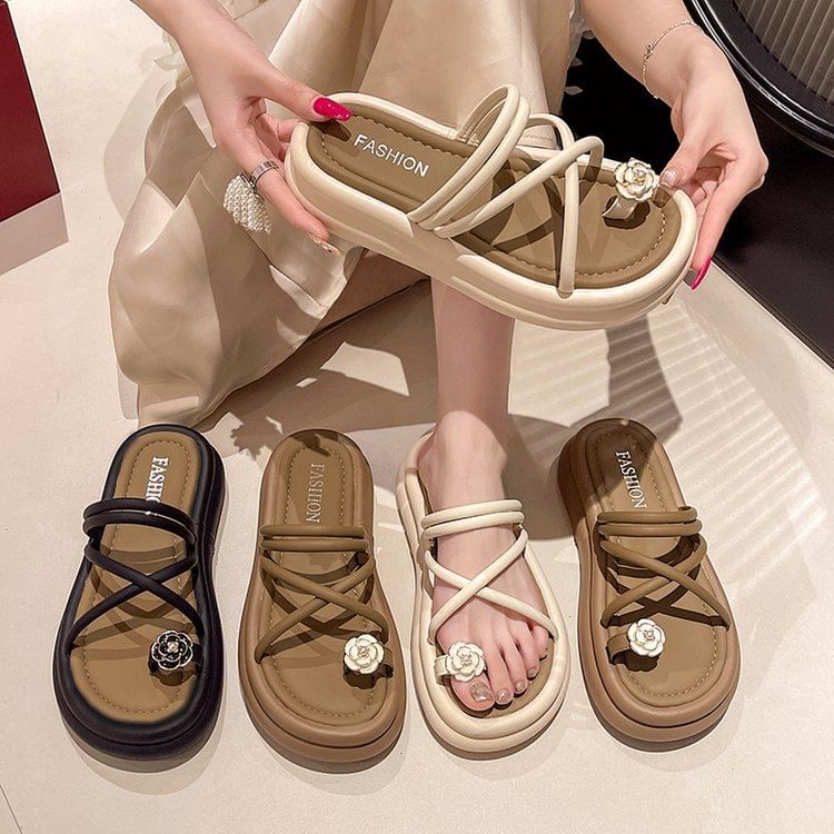 Anran - Teenlus- en bandjesplatform-sandalen