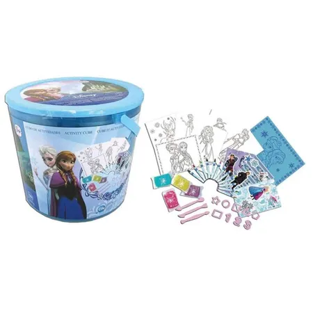 Cife Disney Frozen Mal- und Basteleimer, 38-teilig