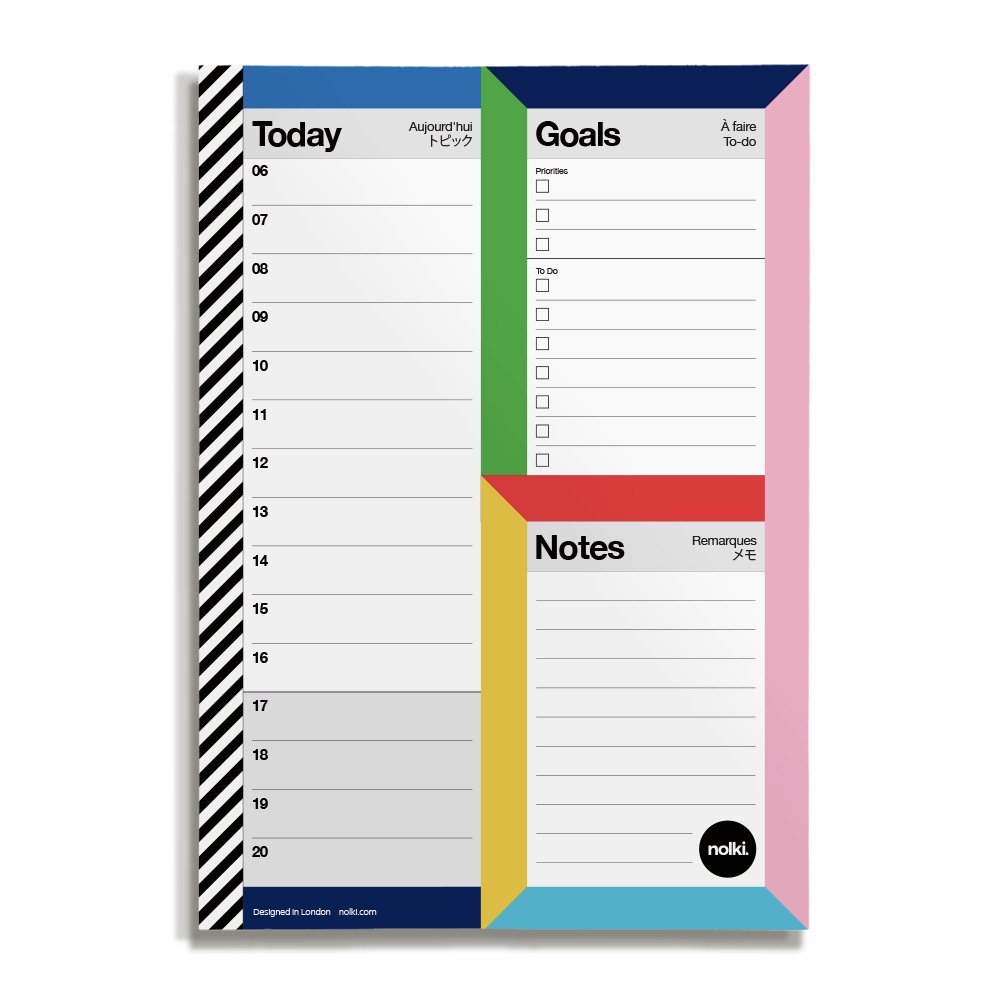 Nolki Tagesplaner Day Pad Runway