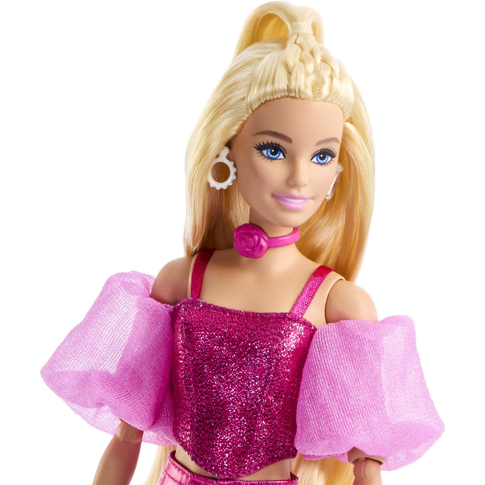 Køb Barbie® Deluxe Lyserød Korset Blond Dukke