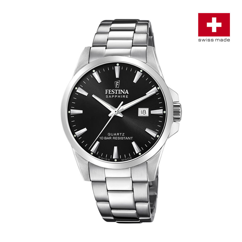 Montre Festina Swiss Made Noir